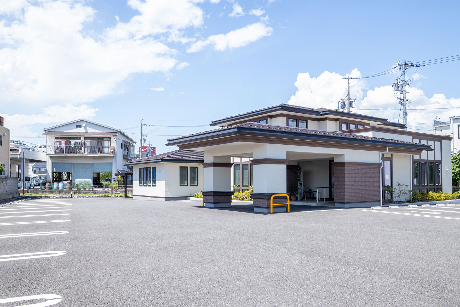 医院駐車場